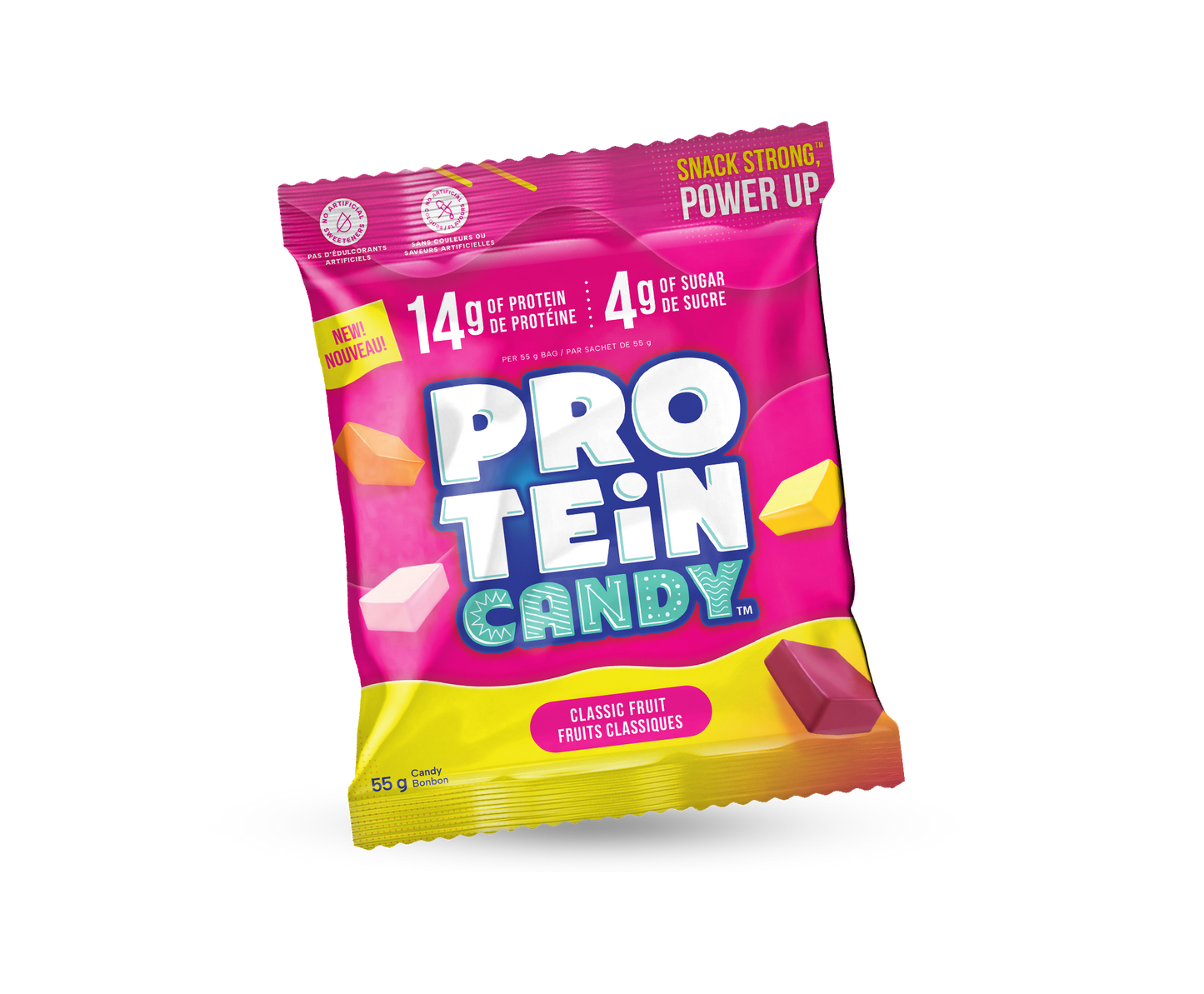 Protein Candy Pink Classic Fruit Flavour