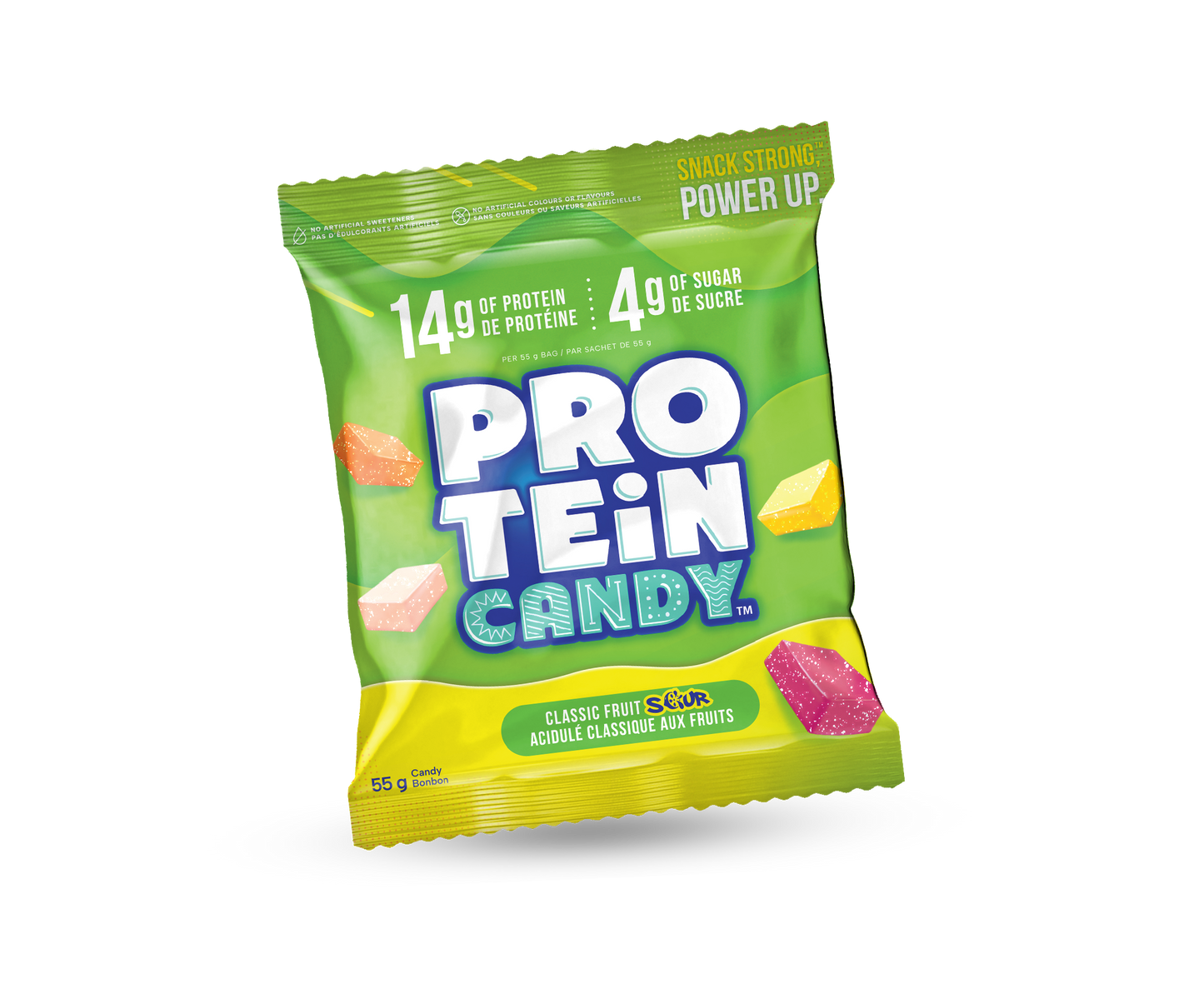 Protein Candy Green Sour Classic Fruit Flavour